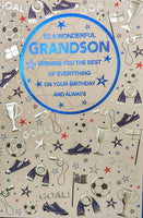 Grandson Birthday - Football