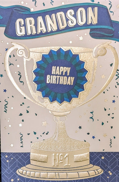 Grandson Birthday - Trophy