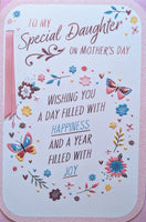 Mother's Day Daughter - Butterflies & Flowers