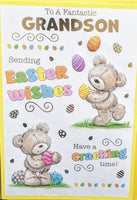 Easter Grandson - Cute Bears Fantastic