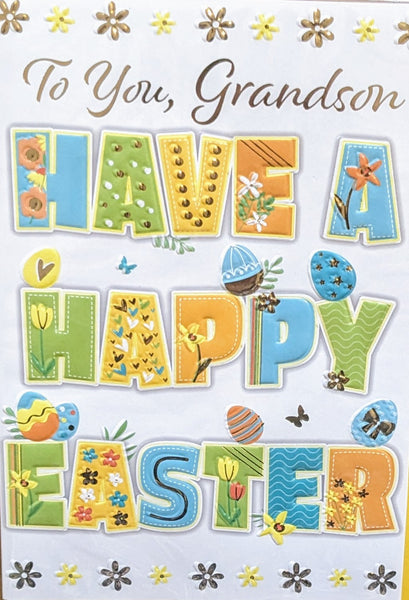 Easter Grandson - Happy Easter