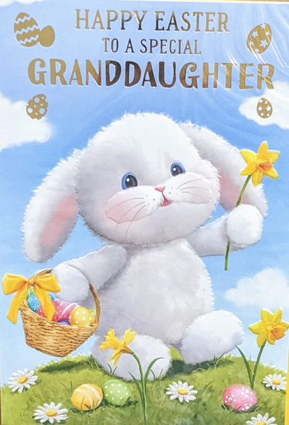 Easter Granddaughter - Cute Rabbit Special