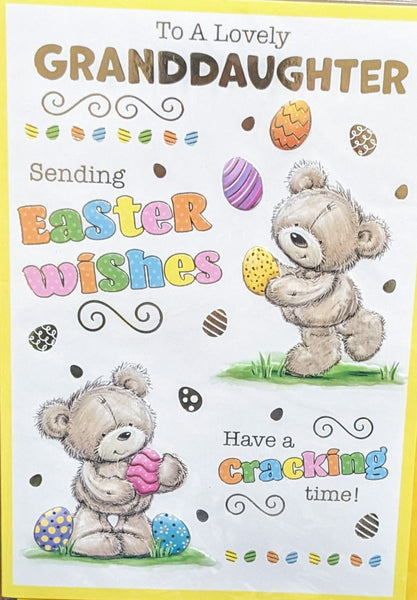 Easter Granddaughter - Cute Bears Lovely