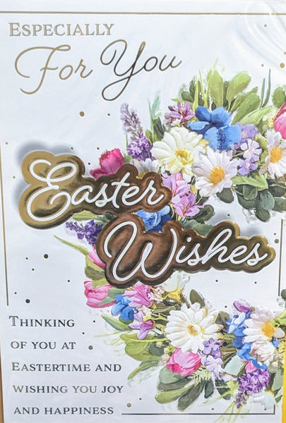 Easter Open - Traditional Flowers Wishes