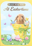 Easter Open - Rabbit In Flower Pot