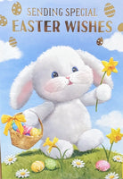 Easter Open - Cute Rabbit Wishes