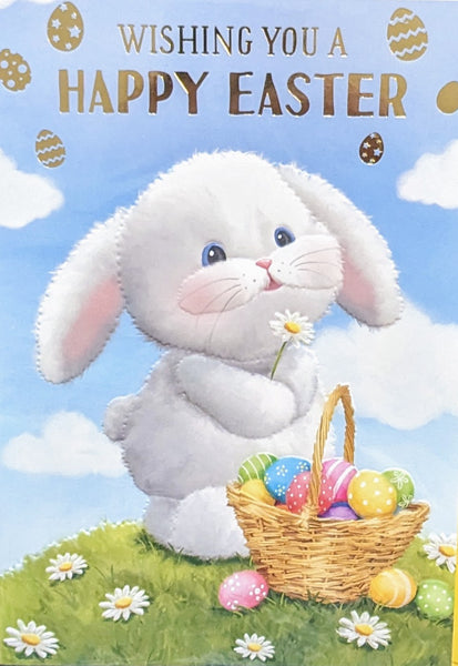 Easter Open - Cute Rabbit Happy