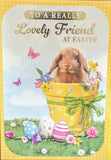 Easter Friend - Rabbit In Flower Pot