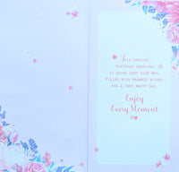 Open Female Birthday - Slim Traditional Banner