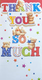 Thank you - Platinum Slim Cute 5 Bears