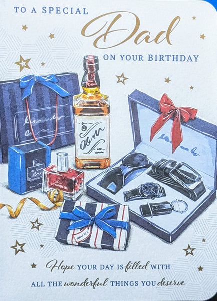 Dad Birthday - Gift Box & Whiskey