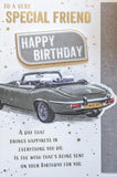 Friend Birthday - Silver Convertible