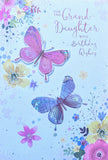 Granddaughter Birthday - Large Traditional Butterflies