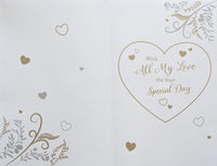 Wife Anniversary - Large 8 Page Traditional Heart