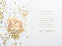 Engagement - Cute Bears In Balloon