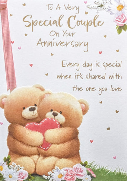 Your Anniversary - Cute Bears With Heart
