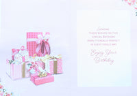 21 Female Birthday - Pink Gift Boxes