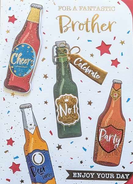 Brother Birthday - Beer Bottles