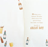 Friend Male Birthday - Slim Beer Bottles