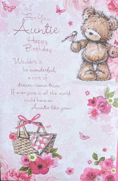 Auntie Birthday - Cute Words