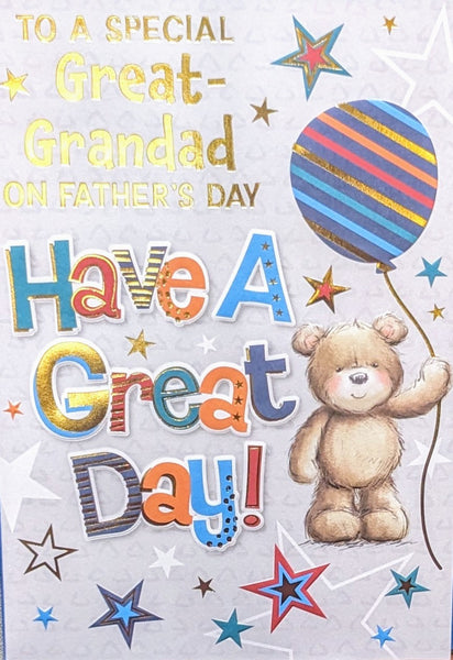 Father's Day Great Grandad - Cute Great Day