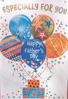 Father's Day Open - Orange & Blue Balloons