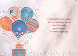 Father's Day Open - Orange & Blue Balloons