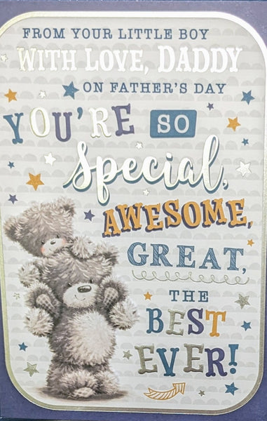 Father's Day Daddy From Little Boy - Cute Special & Awesome