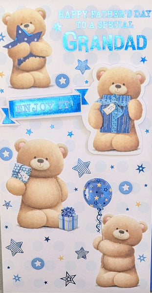 Father’s Day Grandad - Slim Cute 4 Bears