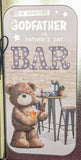 Father’s Day Godfather - Slim Cute Bar