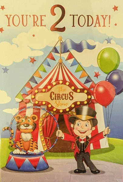 2 Boy Birthday - Circus