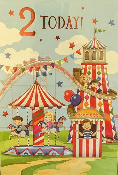 2 Boy Birthday - Fairground