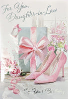 Daughter In Law Birthday - Pink Heels & Gifts