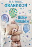 Grandson Birthday - Cute Happy Birthday Sign