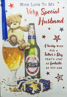 Father’s Day Husband - Cute Bear With Beer