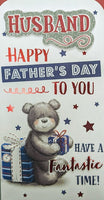 Father's Day Husband - Slim Cute Bear With Gift