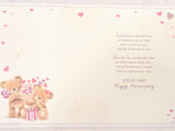 Husband Anniversary - Cute Envelope & Hearts