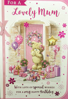 Mum Birthday - Large Cute Pink Door