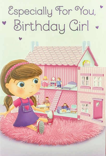 Open Female Birthday - Dolls House Birthday Girl