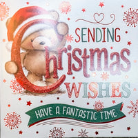 12 Pack Of Christmas Cards - Cute Writing