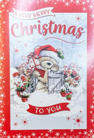 Box Of 30 Christmas Cards - Cute