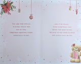 Granddaughter Christmas - Large 8 Page Cute Pink