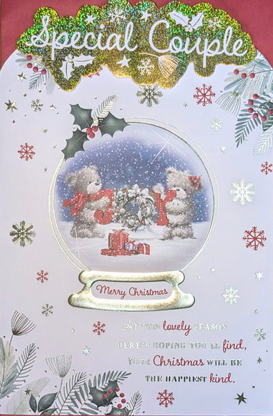 Special Couple Christmas - Cute Snow Globe