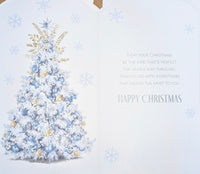 To All The Family Christmas - Slim White Tree