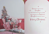 Daughter Christmas - Cute Bear With Book