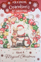 Grandson’s 1st Christmas - Santa & Balloon Arch