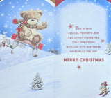 Son Christmas - Slim Cute Bear On Sledge