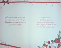 Fiancé Christmas - Large 8 page Words Cute