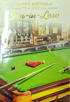 Son In Law Birthday - Snooker