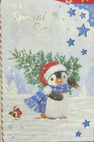 Son Christmas - Large Cute Penguin